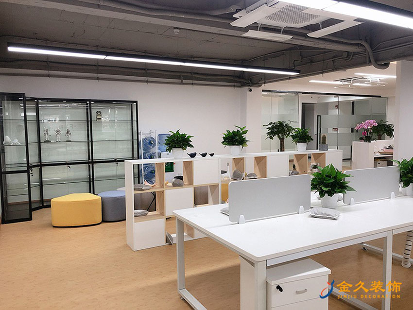 辦公區裝修設計實景圖